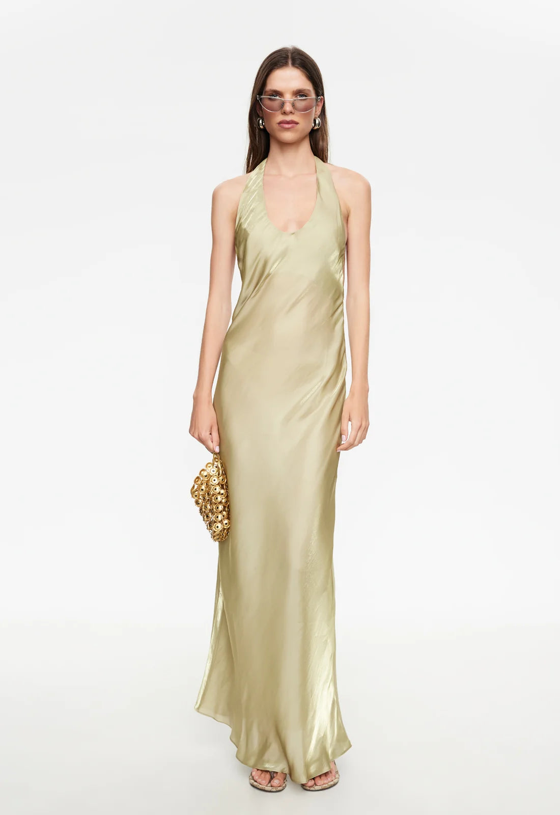 Bare Maxi Dress Gold