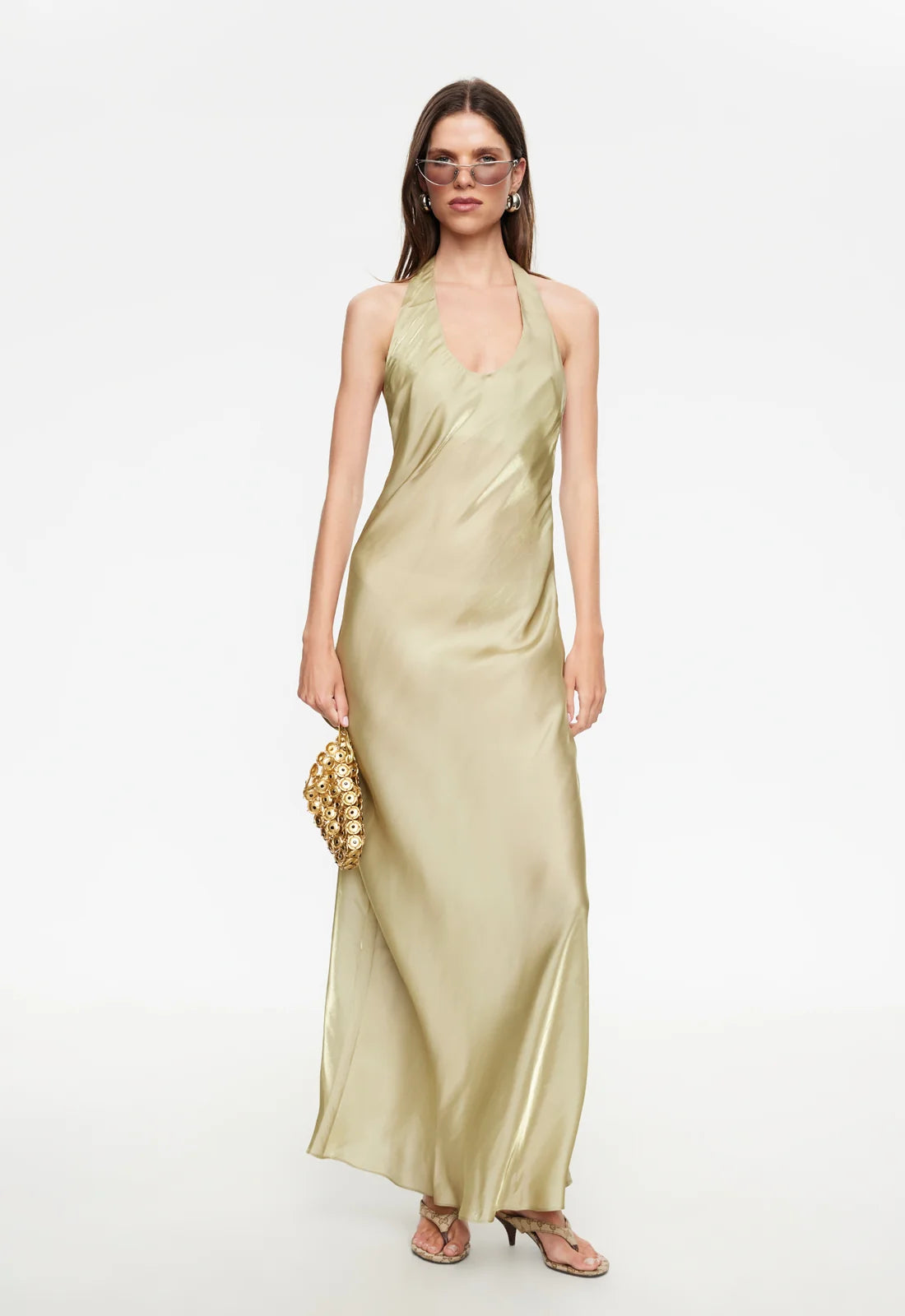 Bare Maxi Dress Gold