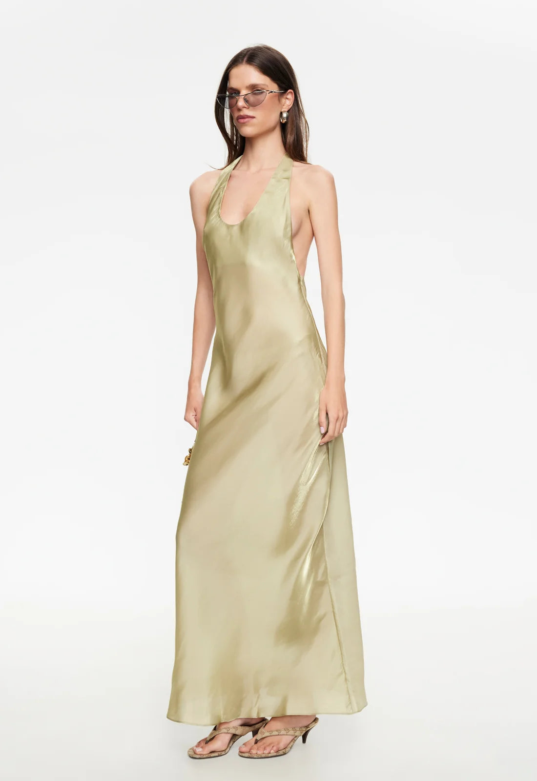Bare Maxi Dress Gold
