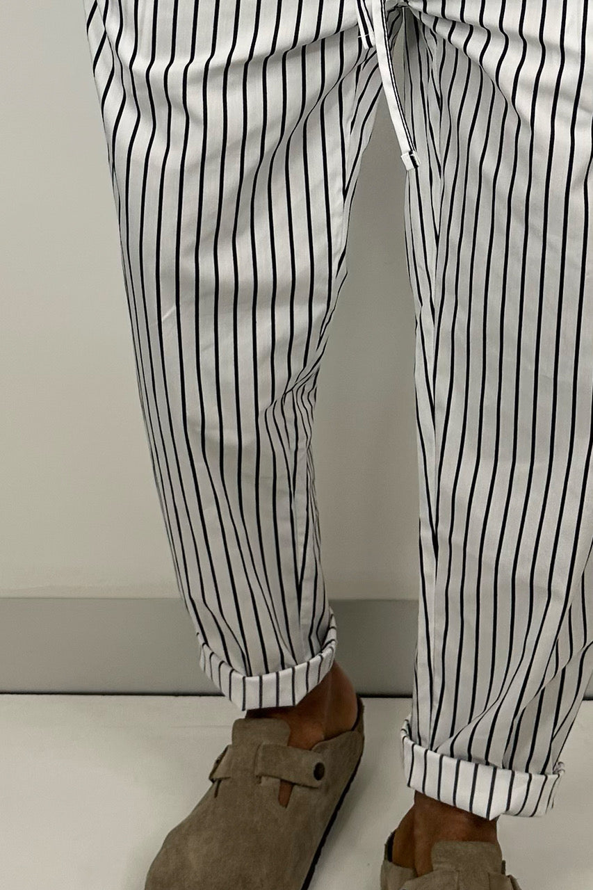 Locky Straight Pant Stripe