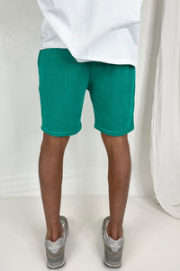 Terry Towelling Short Green - SALE
