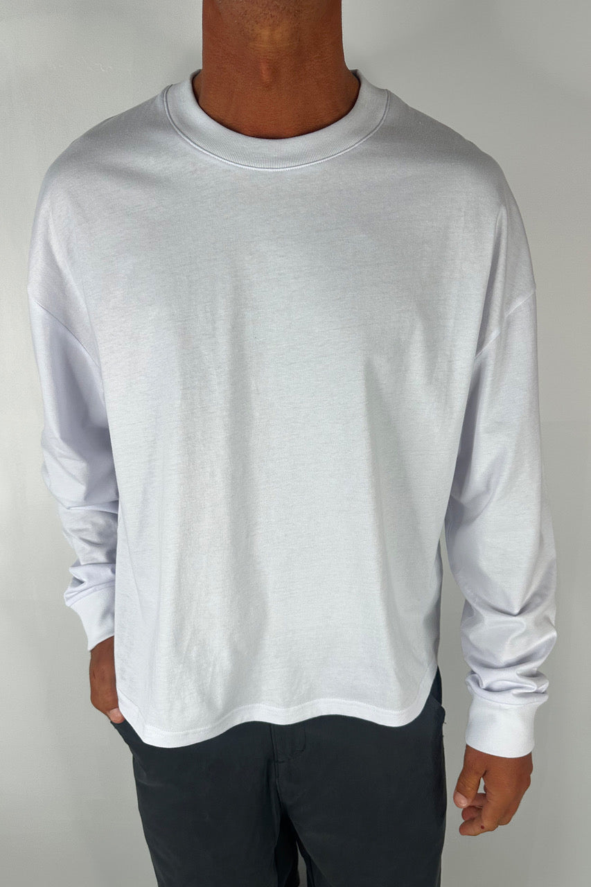 Cotton Long Sleeve White