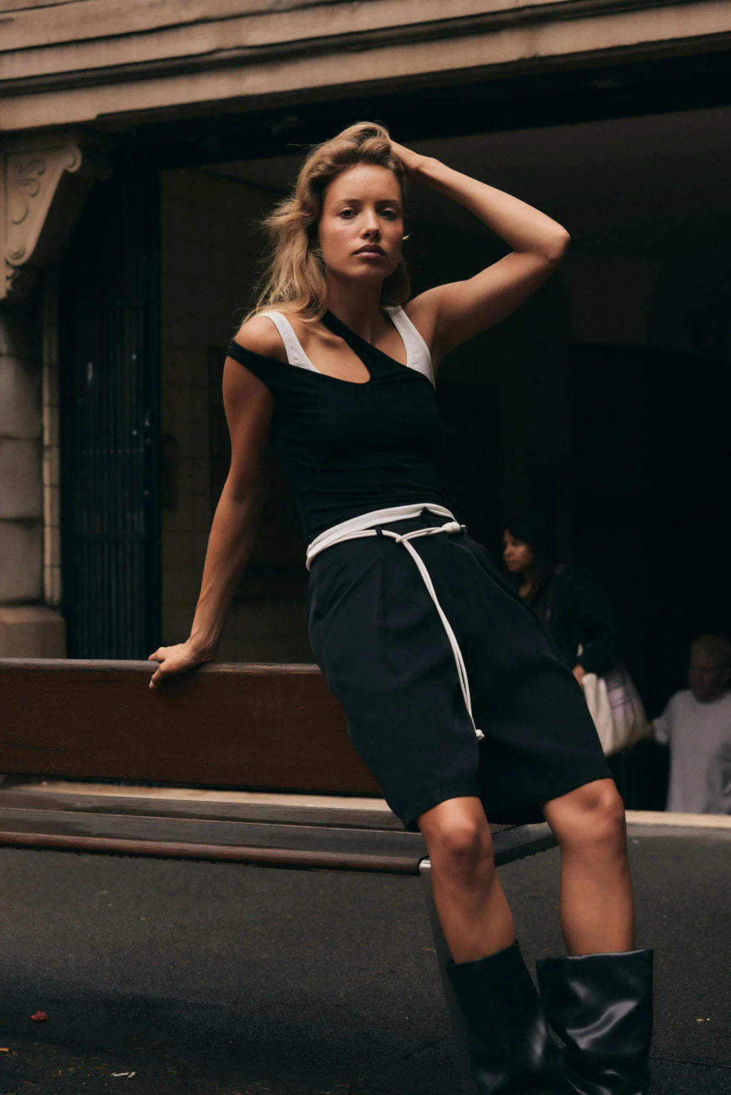 Adana Tank Top Black