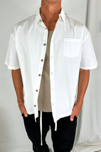 Scott Short Sleeve Shirt White