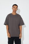 NTH Fleece Box Tee Charcoal - SALE
