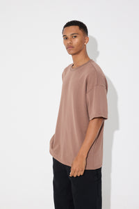 NTH Fleece Box Tee Choc - SALE
