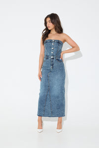 Jenny Midi Blue Denim