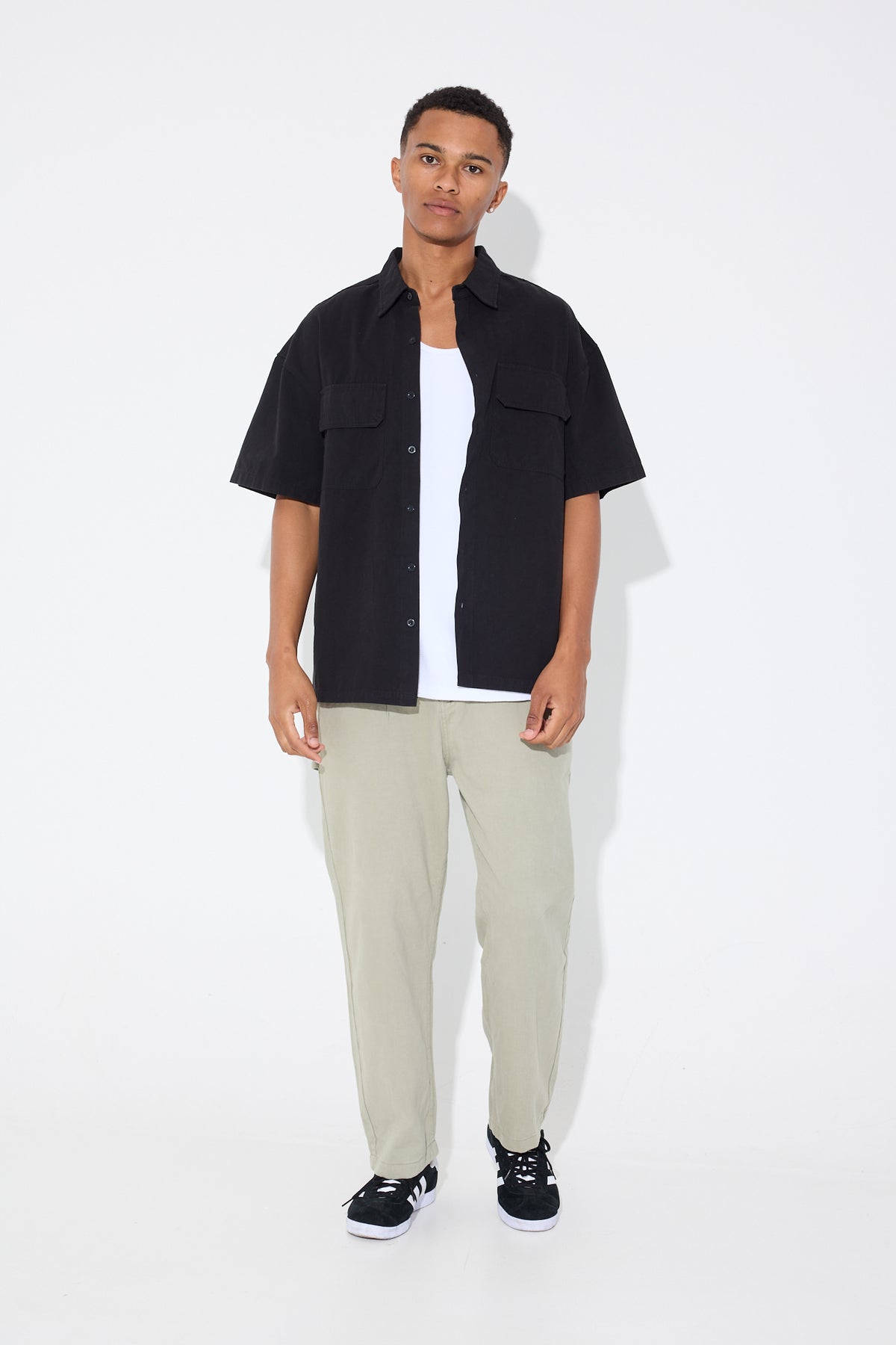 NTH Box SS Shirt Black - SALE