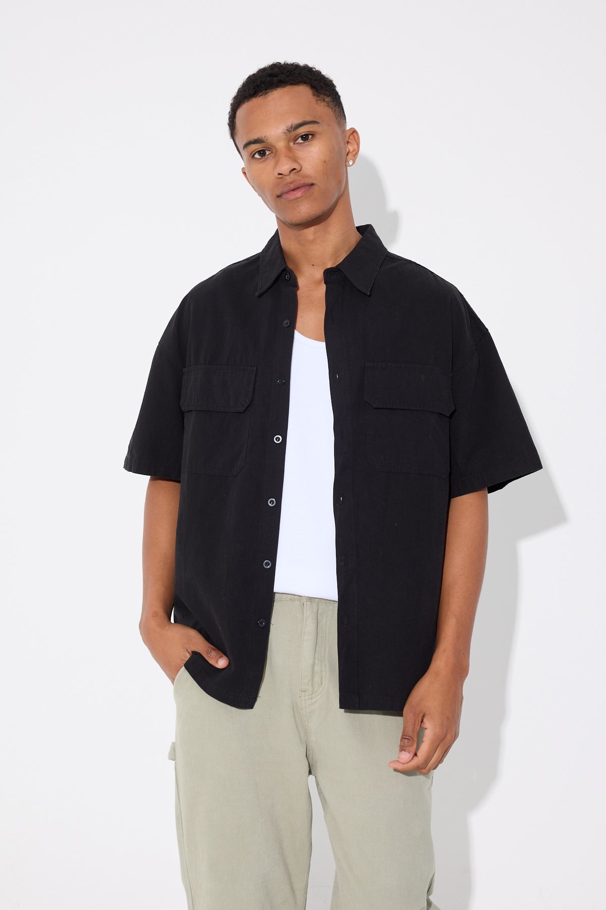 NTH Box SS Shirt Black - SALE