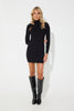 Eloise Knit Mini Dress Black - SALE