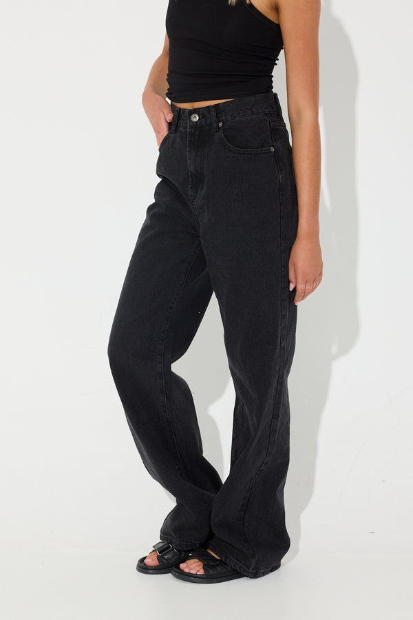 Ophelia Jean Washed Black