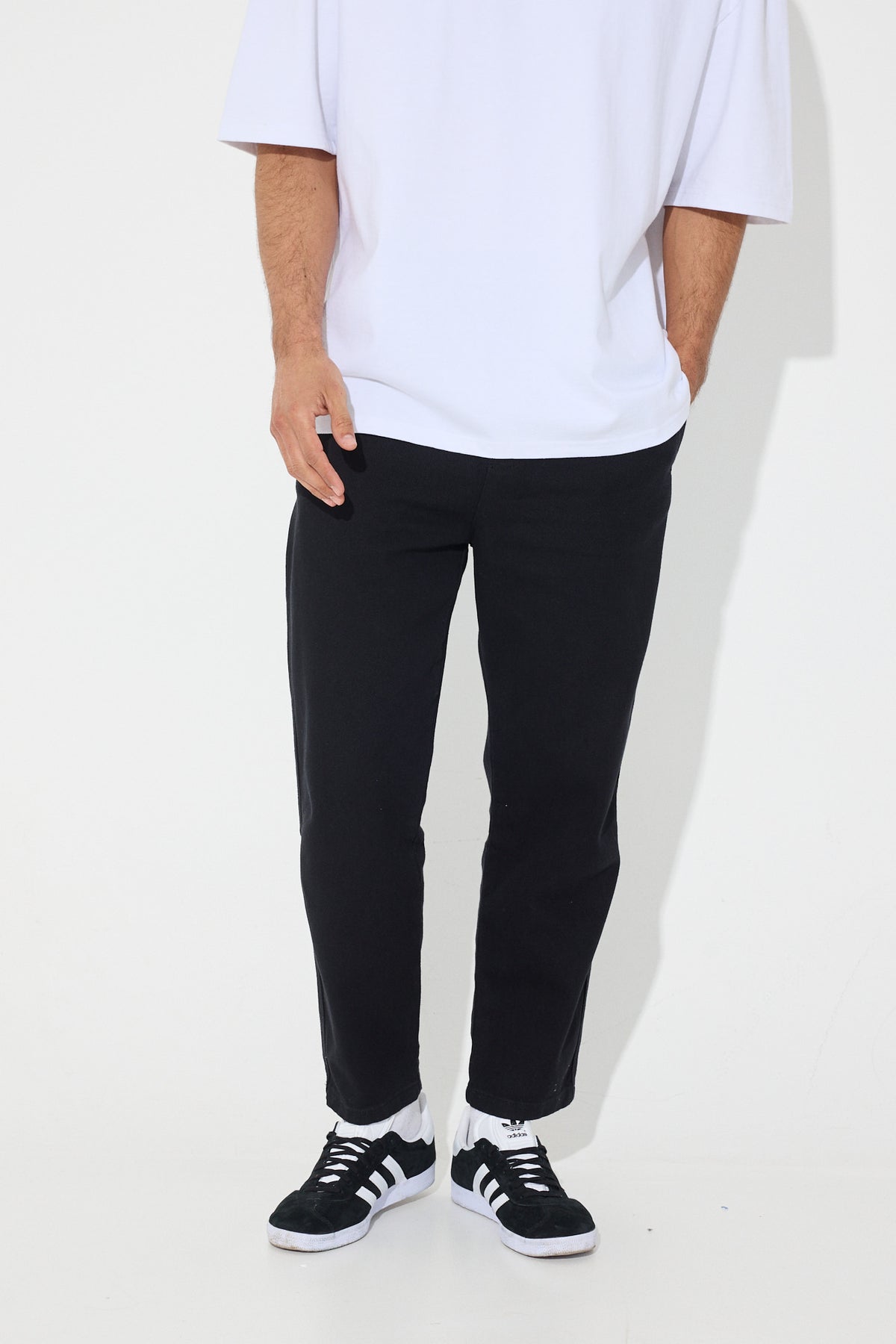 NTH Denim Drop Pant Black
