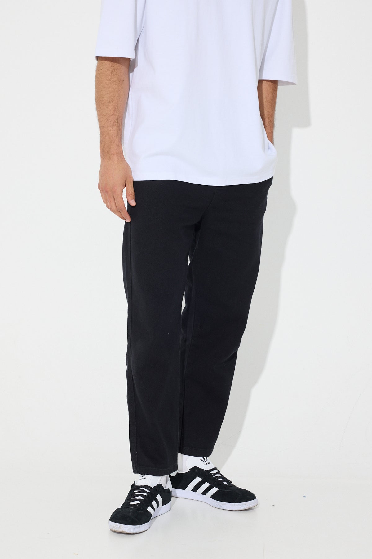 NTH Denim Drop Pant Black