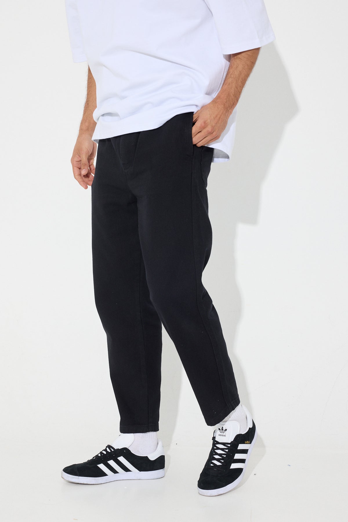 NTH Denim Drop Pant Black
