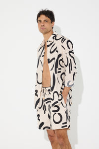 York Long Sleeve Shirt Sand - SALE