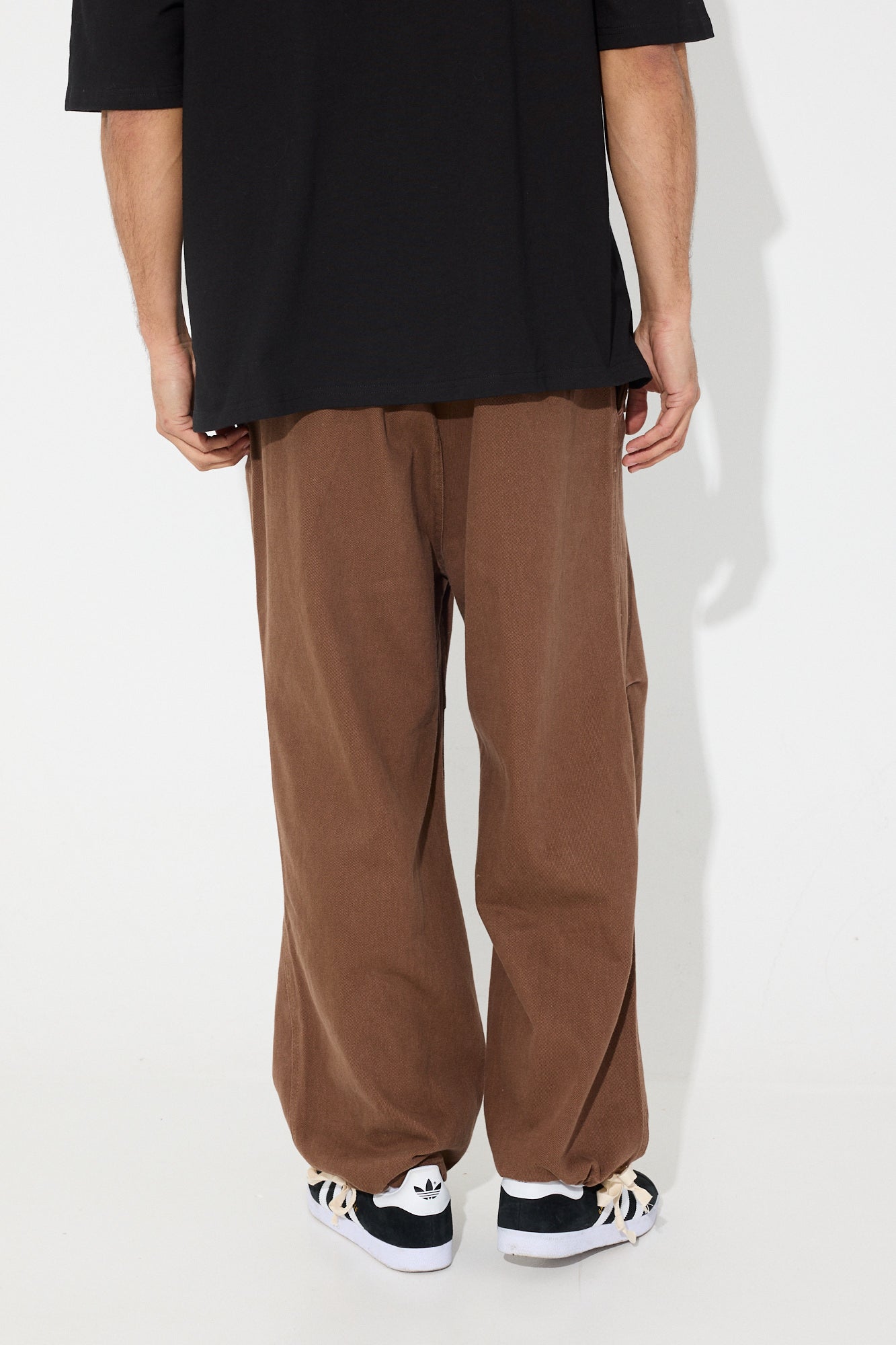 Neil Loose Fit Drawstring Pant Army - SALE