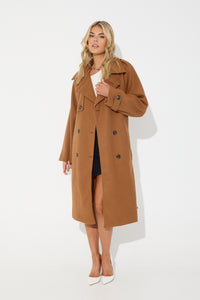 Heidi Trench Camel - SALE