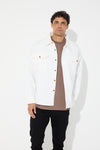 Heavyweight Box Overshirt White - SALE