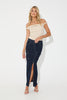 Rebecca Rope Off The Shoulder Top Beige