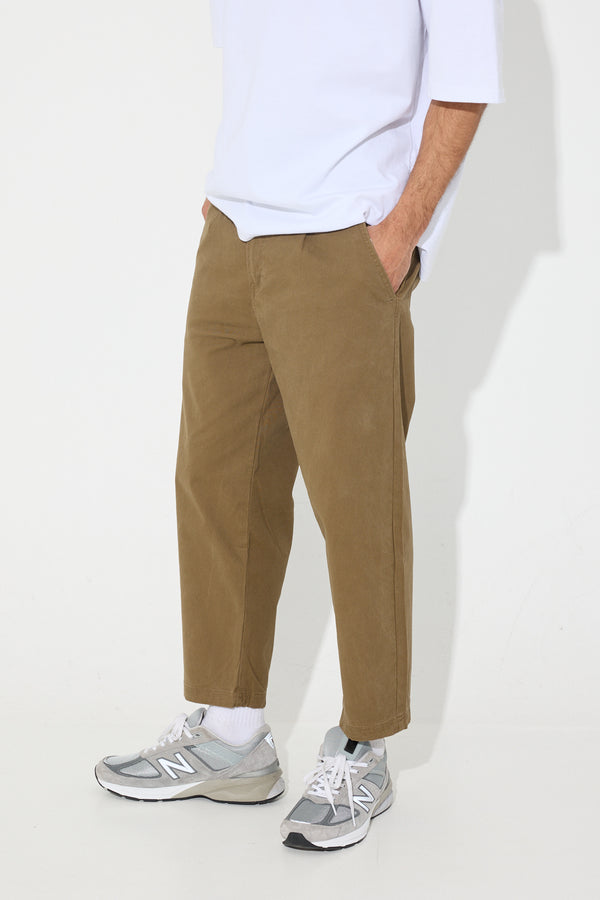 Robbie Ankle Grazer Pant Army - Final Sale