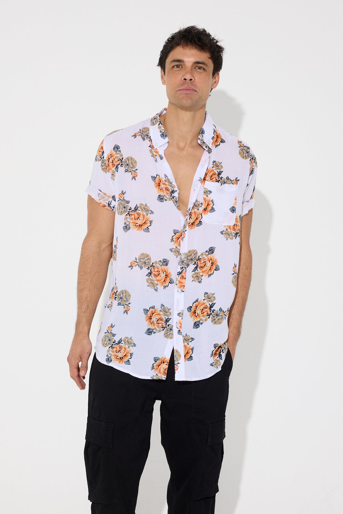 Jack Boating Shirt Floral Print