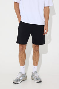 NTH Heavyweight Fleece Short Black - FINAL SALE