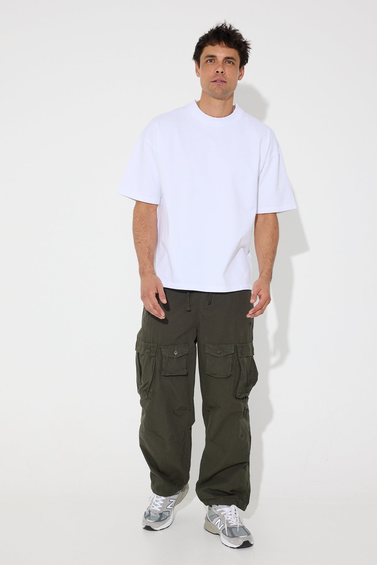 NTH Baggy Cargo Pants Khaki