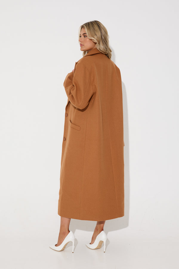 Olsen Coat Camel