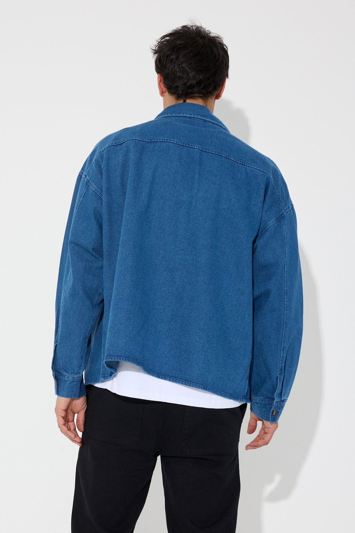 Denim Overshirt Blue