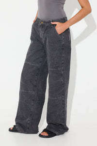 Freedom Jean Washed Charcoal