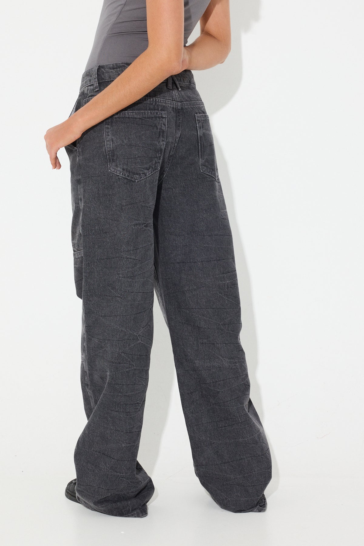 Freedom Jean Washed Charcoal