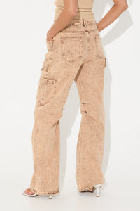 Miami Vice Pant Tan Wash
