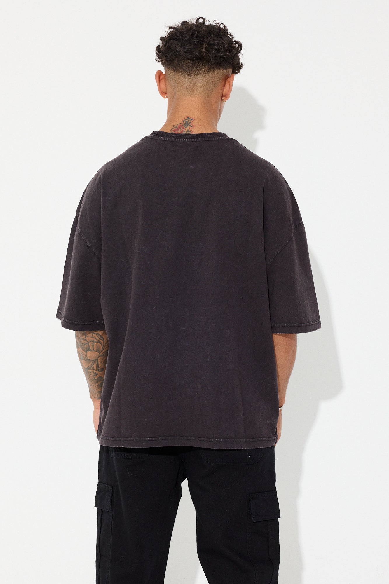 Jordan Crop Tee Acid Black