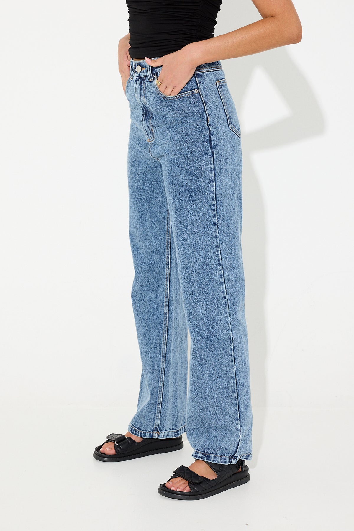 Neish Jean Mid Blue