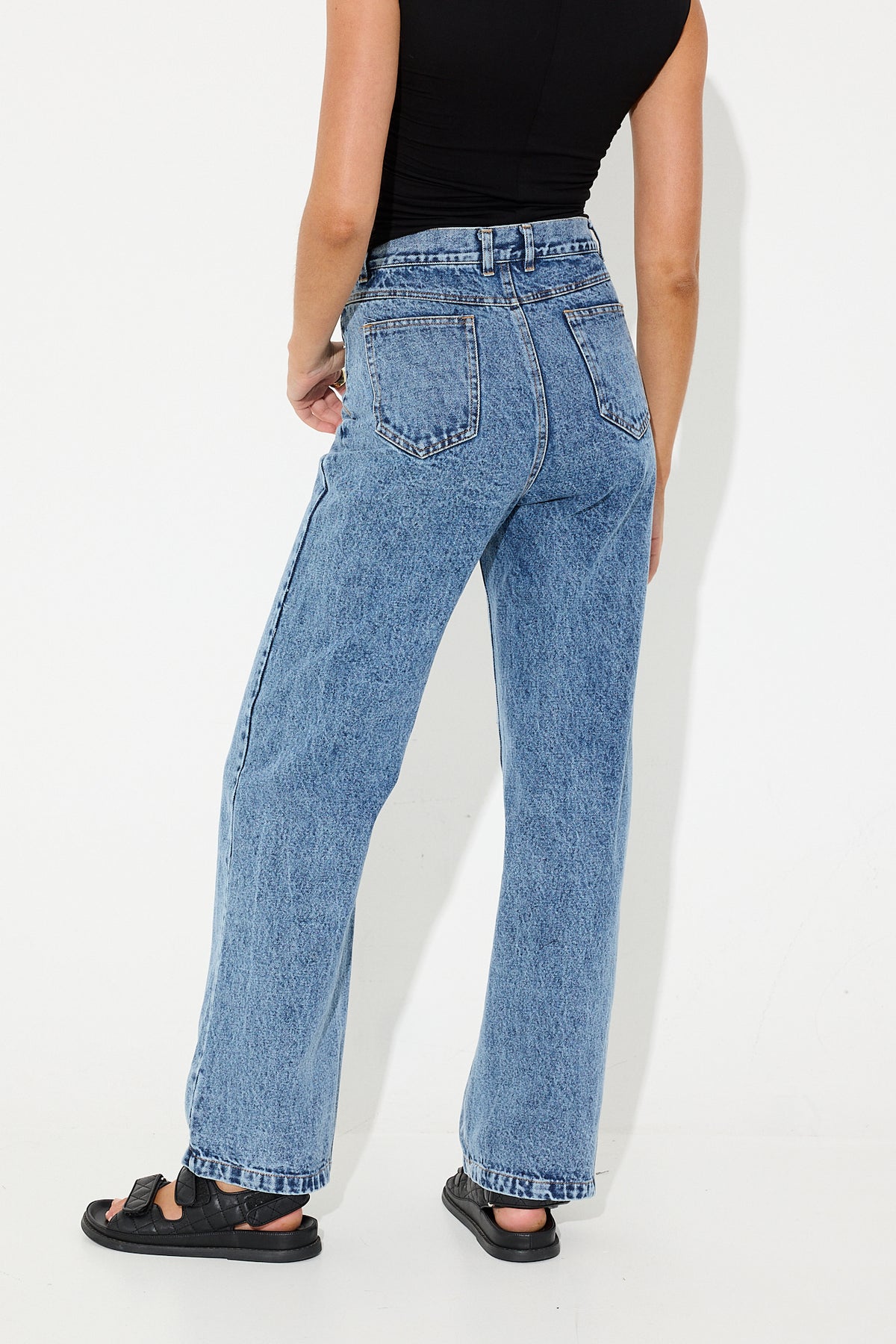 Neish Jean Mid Blue