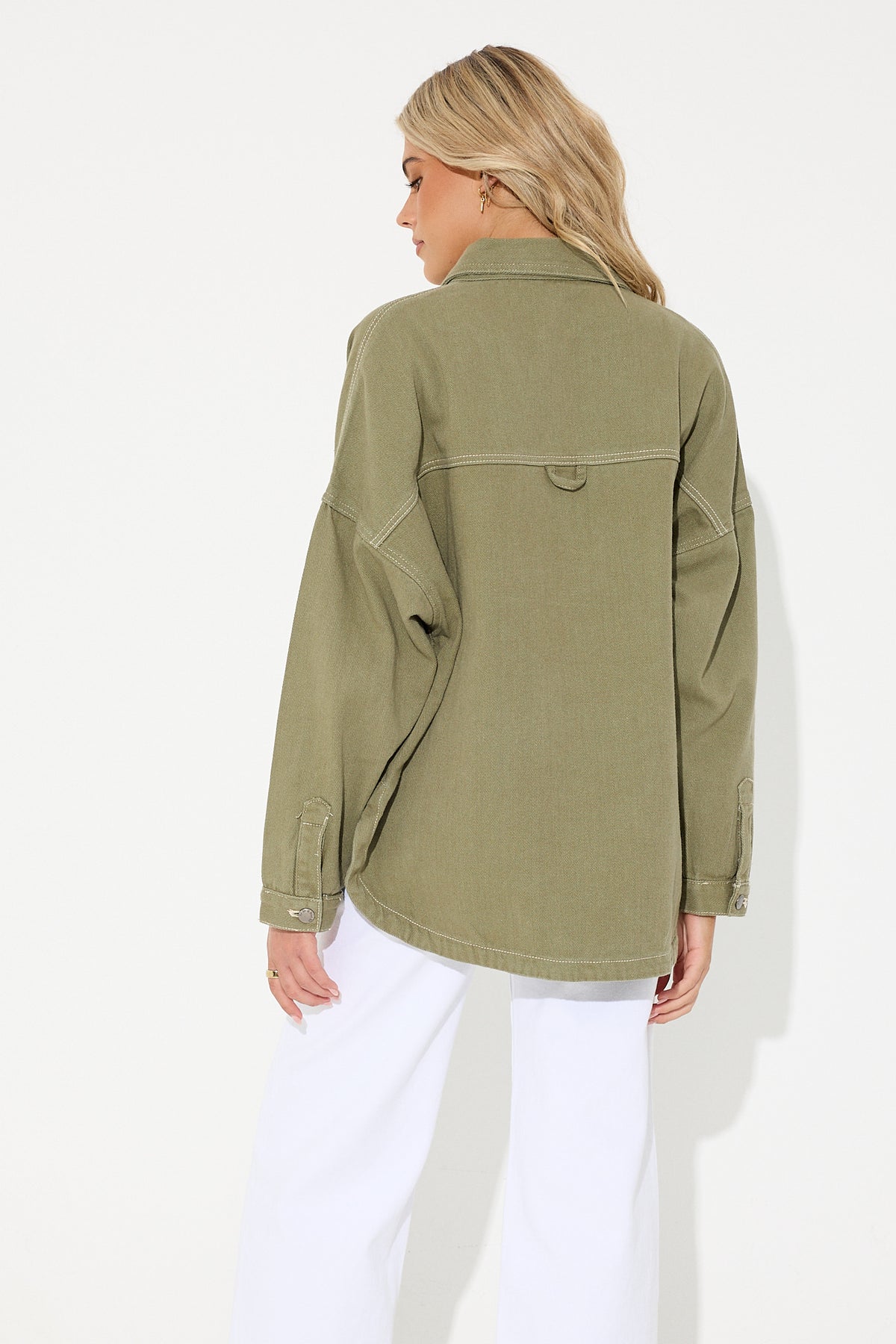 Alaska Jacket Khaki Denim