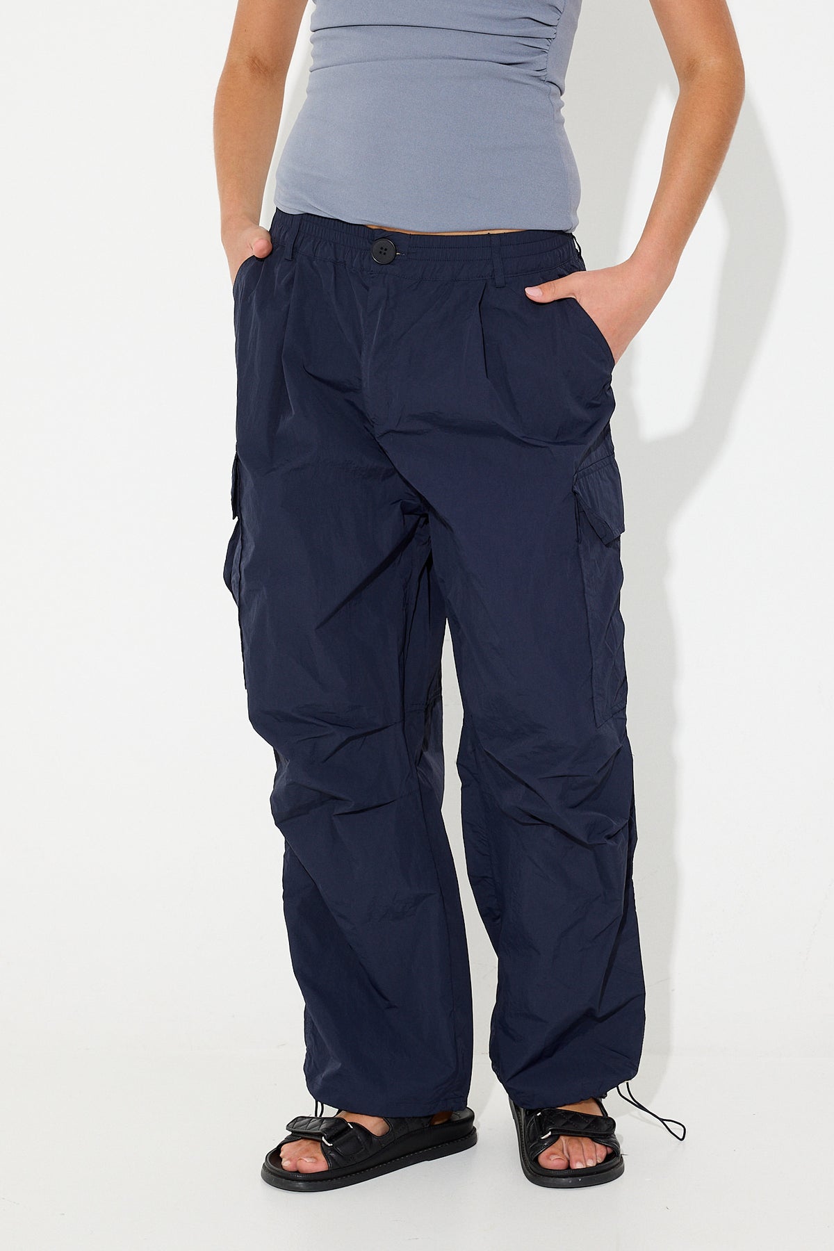 Ivy Parachute Pant Navy