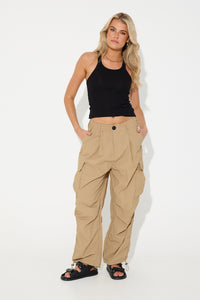Ivy Parachute Pant Light Khaki