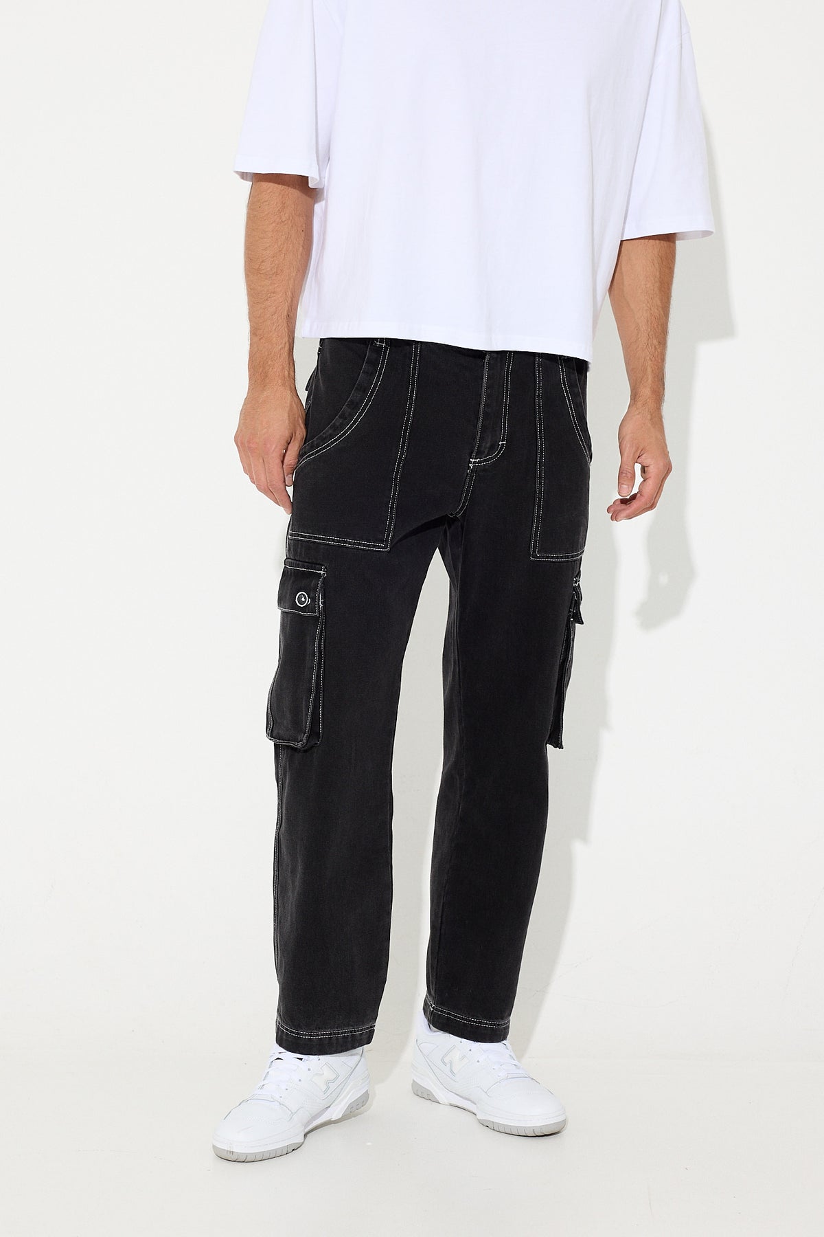 Tyler Baggy Pants Black