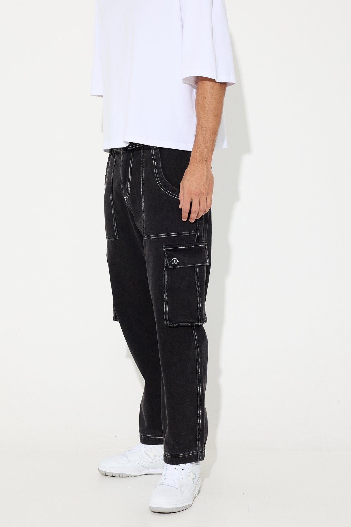 Tyler Baggy Pants Black