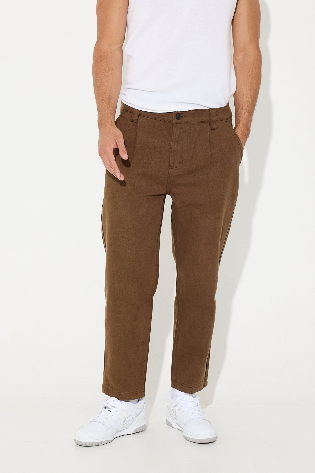 Norm Loose Pant Choc
