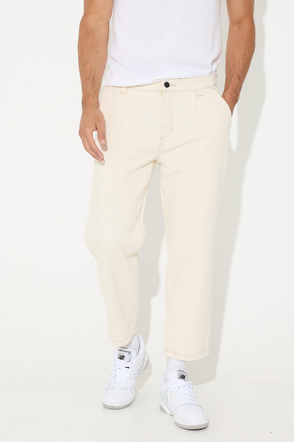 Norm Loose Pant Ivory - FINAL SALE