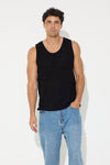 NTH Knitted Tank Black
