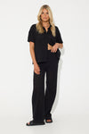 Giselle Knit Top Black