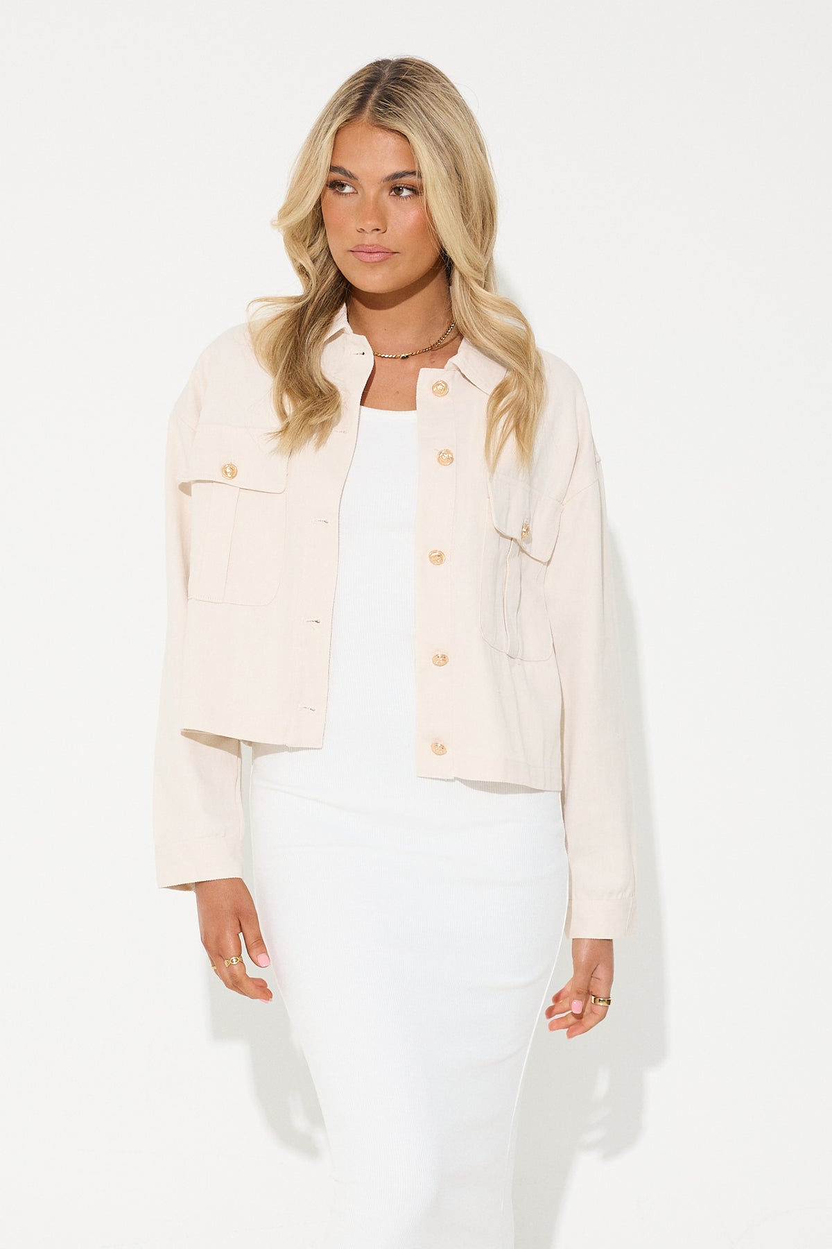 Polly Jacket Light Beige