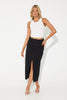 Sai Denim Skirt Black