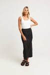 Monique Midi Skirt Black