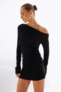 Reyna Mini Dress Black