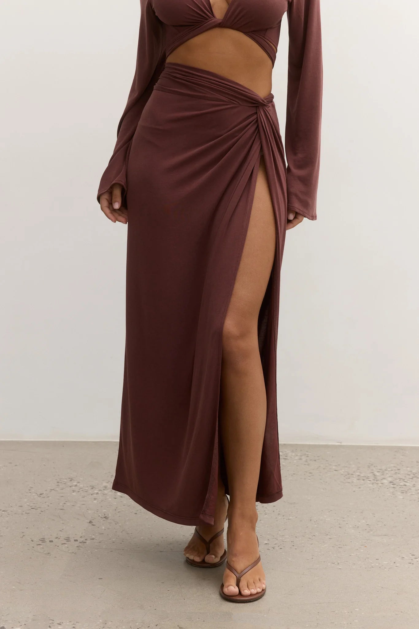 Adriana Skirt Chocolate