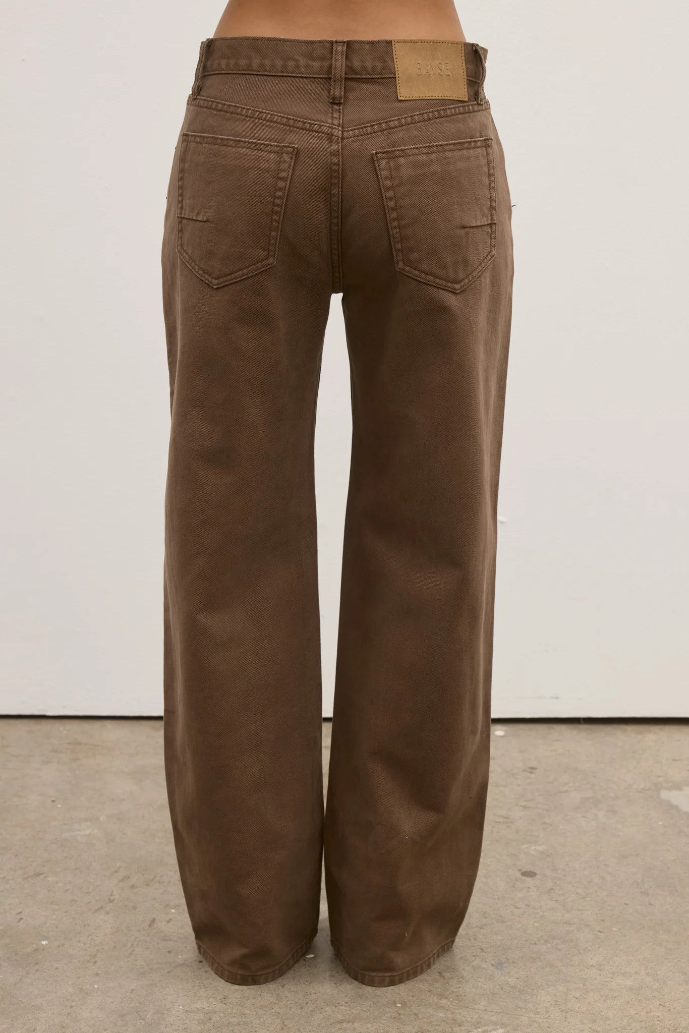 Avery Mid Rise Jean Chocolate